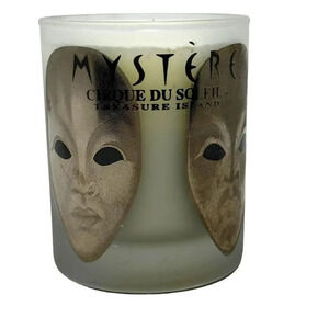 cirque du soleil mystere candle Rare find Treasure Island Las Vegas mask design